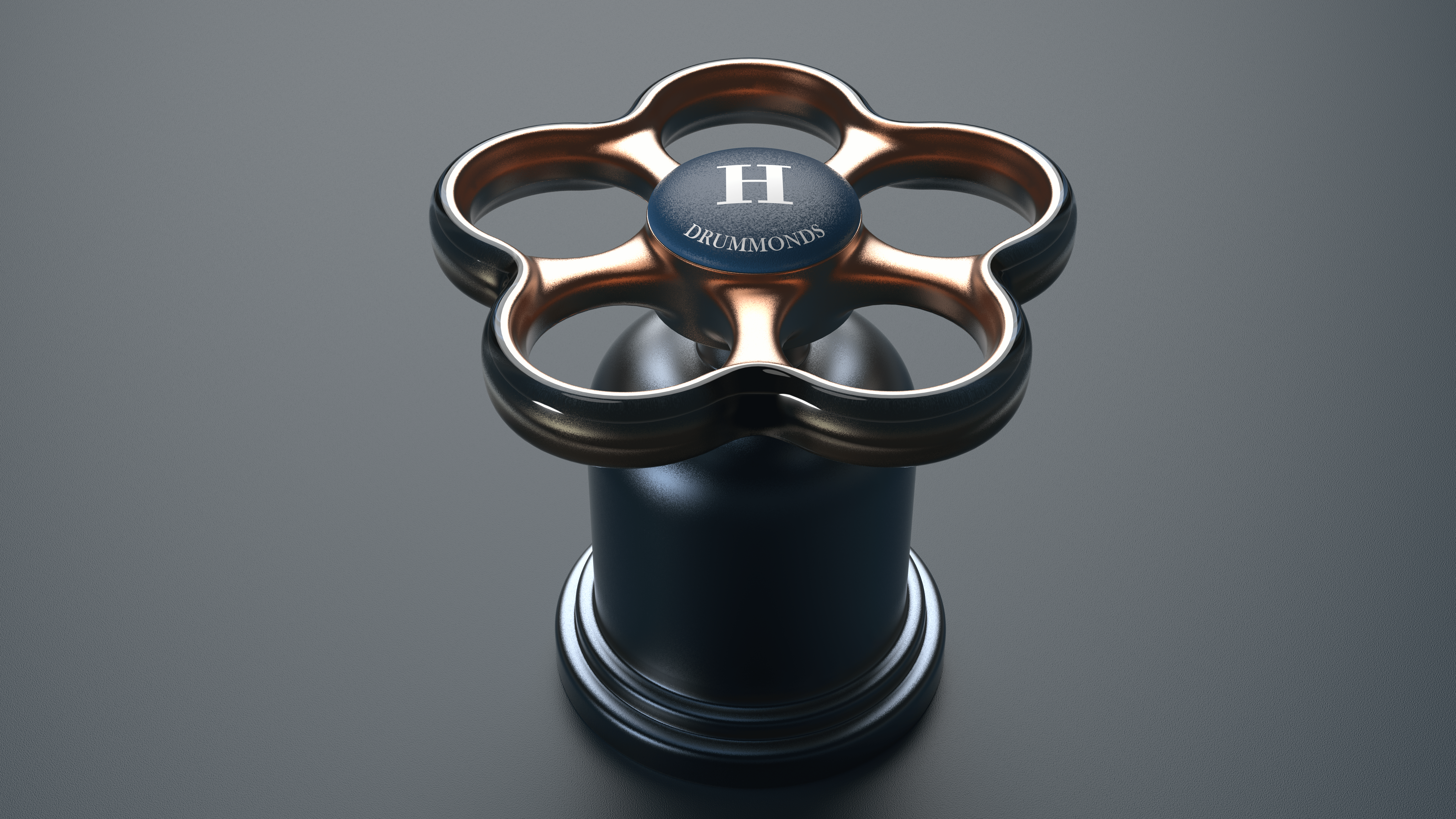 Class-A surfacing study of a faucet handle