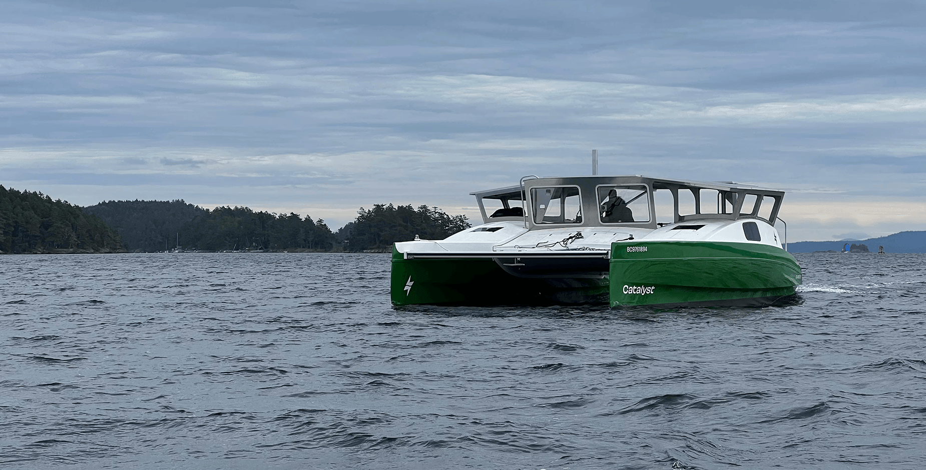 Solander 38 solar-electric catamaran designed in Rhino
